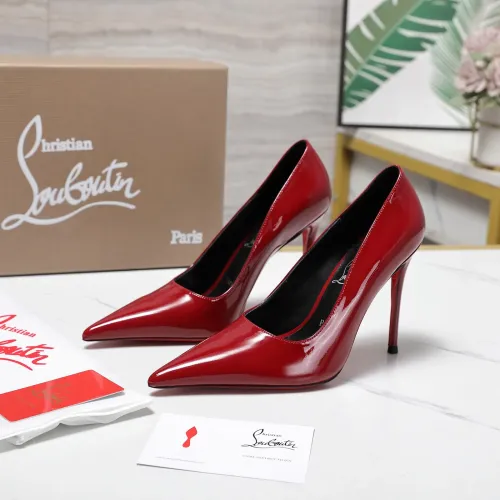 Cheap Christian Louboutin High-heeled shoes For Women #1410031, $$115.00 USD On Christian Louboutin High-heeled shoes