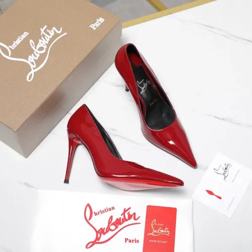 Replica Christian Louboutin High-heeled shoes For Women #1410031 $115.00 USD for Wholesale