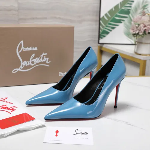 Cheap Christian Louboutin High-heeled shoes For Women #1410032, $$115.00 USD On Christian Louboutin High-heeled shoes