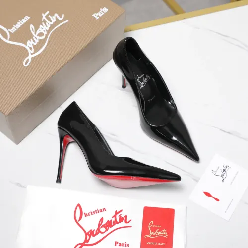 Replica Christian Louboutin High-heeled shoes For Women #1410033 $115.00 USD for Wholesale