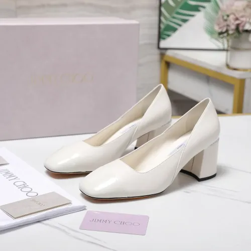 Cheap Jimmy Choo High-Heeled Shoes For Women #1410039, $$115.00 USD On Jimmy Choo High-Heeled Shoes