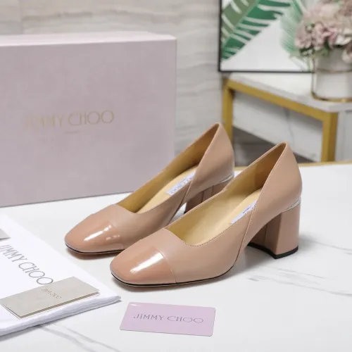Cheap Jimmy Choo High-Heeled Shoes For Women #1410043, $$115.00 USD On Jimmy Choo High-Heeled Shoes