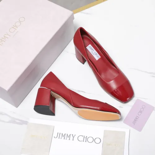 Replica Jimmy Choo High-Heeled Shoes For Women #1410044 $115.00 USD for Wholesale