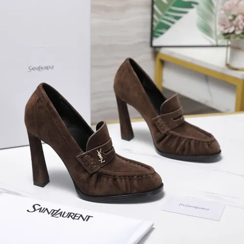 Cheap Yves Saint Laurent YSL High-Heeled Shoes For Women #1410063, $$128.00 USD On Yves Saint Laurent YSL High-Heeled Shoes