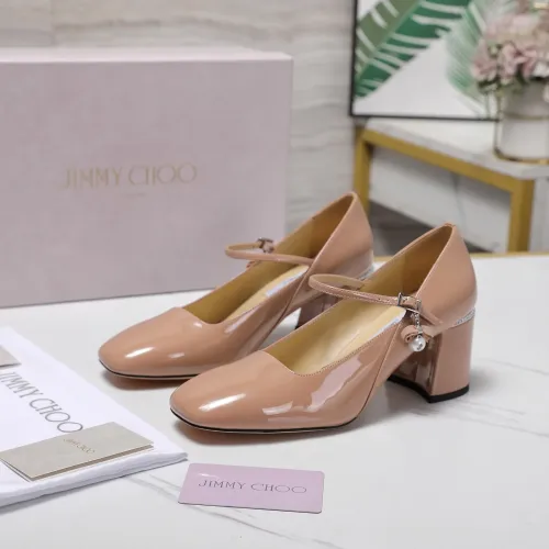 Cheap Jimmy Choo High-Heeled Shoes For Women #1410070, $$115.00 USD On Jimmy Choo High-Heeled Shoes