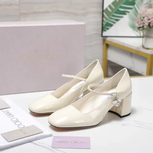 Cheap Jimmy Choo High-Heeled Shoes For Women #1410076, $$115.00 USD On Jimmy Choo High-Heeled Shoes