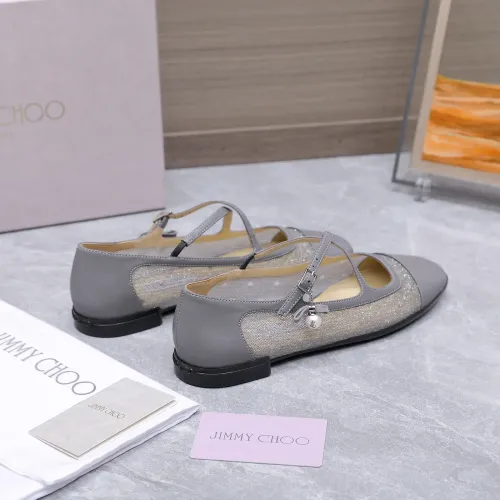 Replica Jimmy Choo Flat Shoes For Women #1410088 $108.00 USD for Wholesale