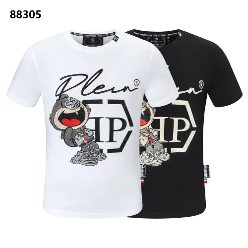 Replica Philipp Plein PP T-Shirts Short Sleeved For Men #1410117 $27.00 USD for Wholesale