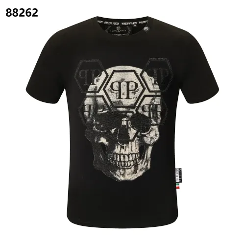 Cheap Philipp Plein PP T-Shirts Short Sleeved For Men #1410128, $$27.00 USD On Philipp Plein PP T-Shirts