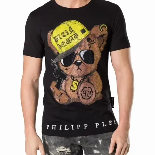 Replica Philipp Plein PP T-Shirts Short Sleeved For Men #1410156 $27.00 USD for Wholesale