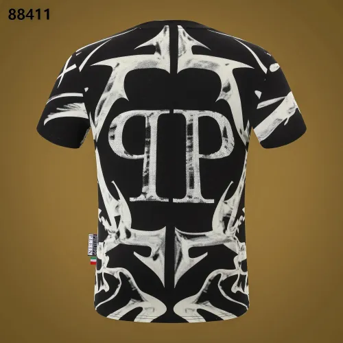 Replica Philipp Plein PP T-Shirts Short Sleeved For Men #1410158 $27.00 USD for Wholesale