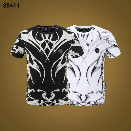 Replica Philipp Plein PP T-Shirts Short Sleeved For Men #1410158 $27.00 USD for Wholesale