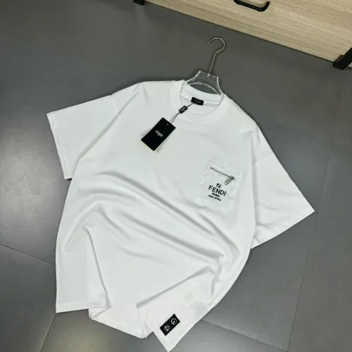 Cheap Fendi T-Shirts Short Sleeved For Unisex #1410169, $$32.00 USD On Fendi T-Shirts