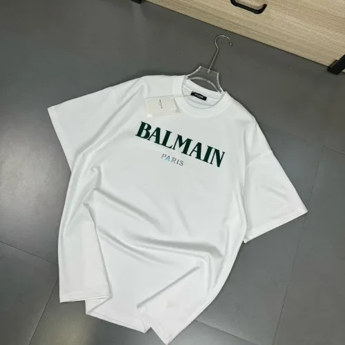 Cheap Balmain T-Shirts Short Sleeved For Unisex #1410219, $$32.00 USD On Balmain T-Shirts