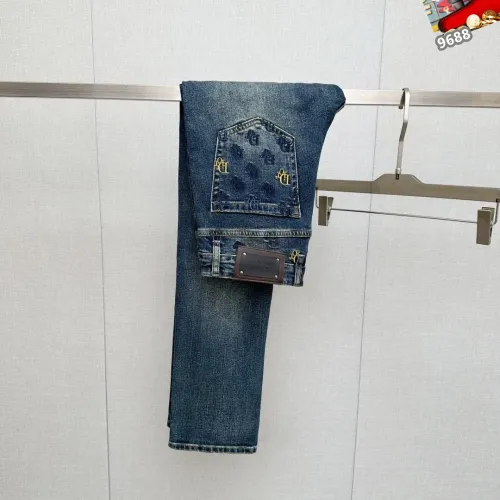 Replica Christian Dior Jeans For Men #1410389 $48.00 USD for Wholesale