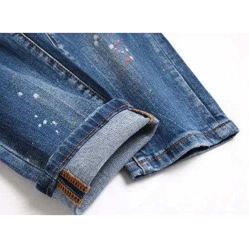 Replica Dsquared Jeans For Men #1410395 $48.00 USD for Wholesale