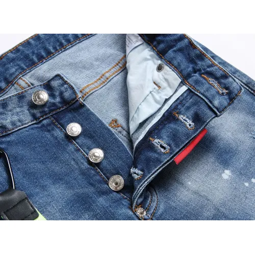 Replica Dsquared Jeans For Men #1410426 $48.00 USD for Wholesale