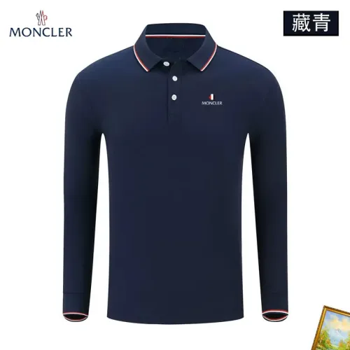 Cheap Moncler T-Shirts Long Sleeved For Men #1410446, $$40.00 USD On Moncler T-Shirts