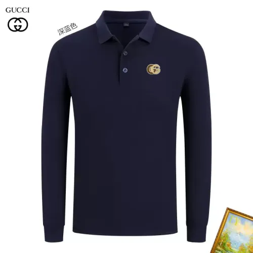 Cheap Gucci T-Shirts Long Sleeved For Men #1410474, $$40.00 USD On Gucci T-Shirts