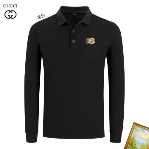 Cheap Gucci T-Shirts Long Sleeved For Men #1410475, $$40.00 USD On Gucci T-Shirts