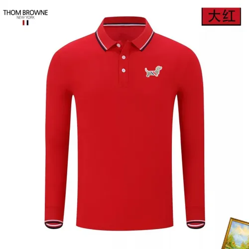 Cheap Thom Browne TB T-Shirts Long Sleeved For Men #1410482, $$40.00 USD On Thom Browne TB T-Shirts
