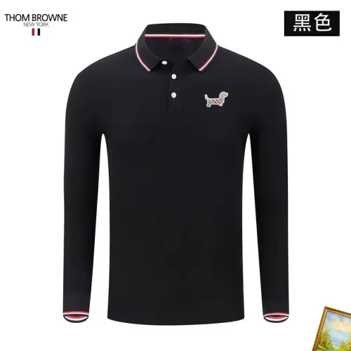 Cheap Thom Browne TB T-Shirts Long Sleeved For Men #1410485, $$40.00 USD On Thom Browne TB T-Shirts