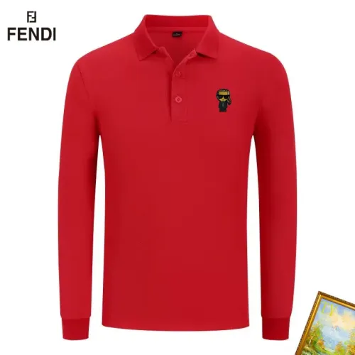 Cheap Fendi T-Shirts Long Sleeved For Men #1410499, $$40.00 USD On Fendi T-Shirts
