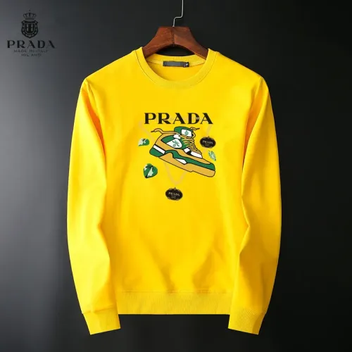 Cheap Prada Hoodies Long Sleeved For Men #1410509, $$40.00 USD On Prada Hoodies