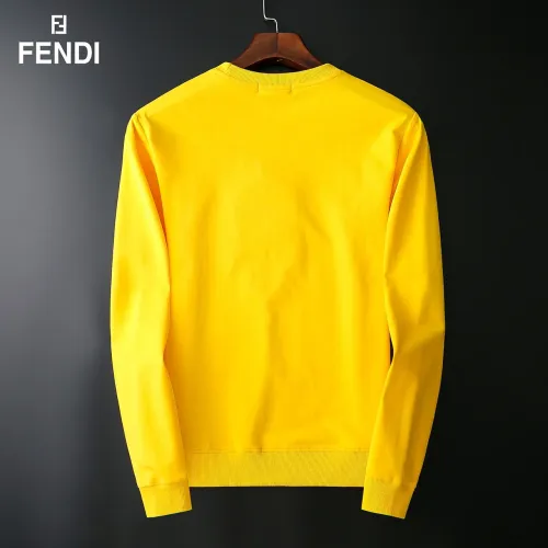 Replica Fendi Hoodies Long Sleeved For Men #1410521 $40.00 USD for Wholesale