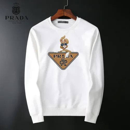 Cheap Prada Hoodies Long Sleeved For Men #1410550, $$40.00 USD On Prada Hoodies