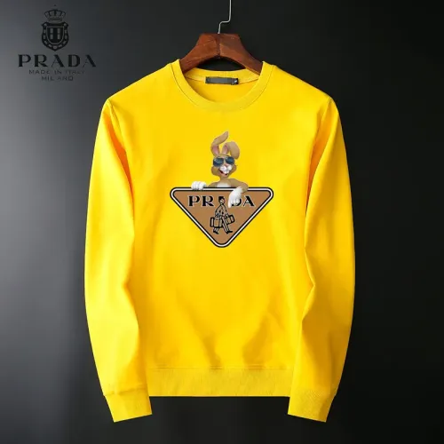 Cheap Prada Hoodies Long Sleeved For Men #1410551, $$40.00 USD On Prada Hoodies
