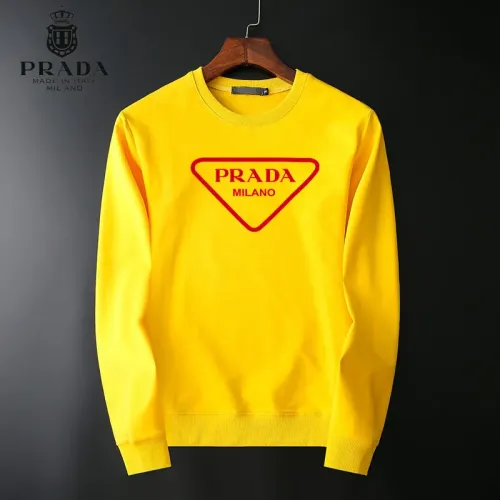 Cheap Prada Hoodies Long Sleeved For Men #1410560, $$40.00 USD On Prada Hoodies