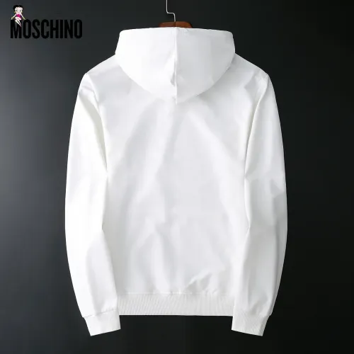 Replica Moschino Hoodies Long Sleeved For Men #1410598 $40.00 USD for Wholesale