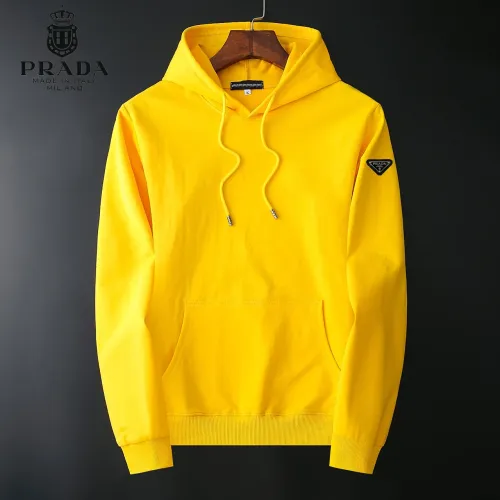 Cheap Prada Hoodies Long Sleeved For Men #1410611, $$40.00 USD On Prada Hoodies