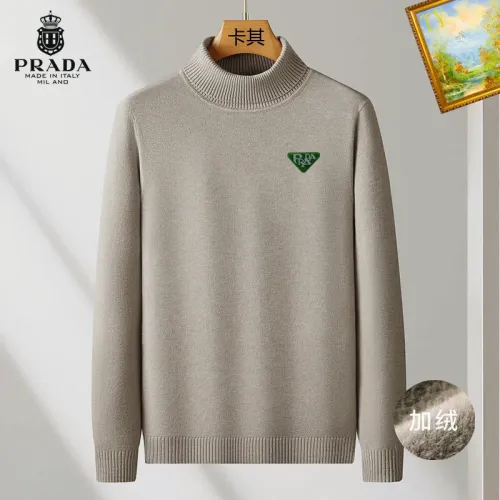 Cheap Prada Sweaters Long Sleeved For Men #1410673, $$48.00 USD On Prada Sweaters