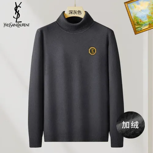 Cheap Yves Saint Laurent YSL Sweaters Long Sleeved For Men #1410678, $$48.00 USD On Yves Saint Laurent YSL Sweaters