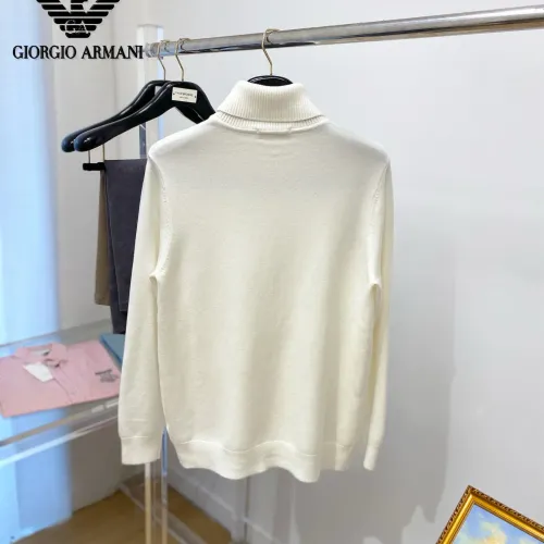 Replica Armani Sweaters Long Sleeved For Men #1410752 $42.00 USD for Wholesale
