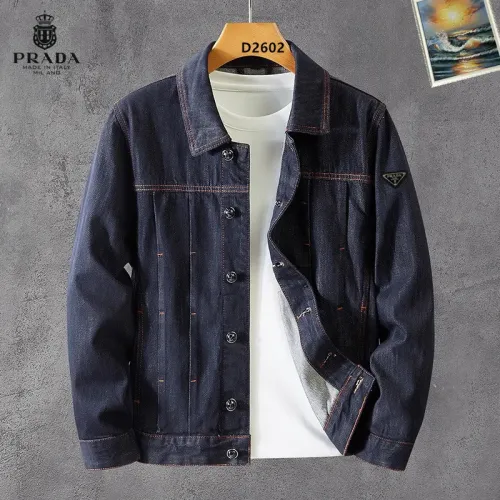 Cheap Prada Jackets Long Sleeved For Men #1410767, $$72.00 USD On Prada Jackets