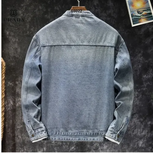 Replica Prada Jackets Long Sleeved For Men #1410786 $72.00 USD for Wholesale