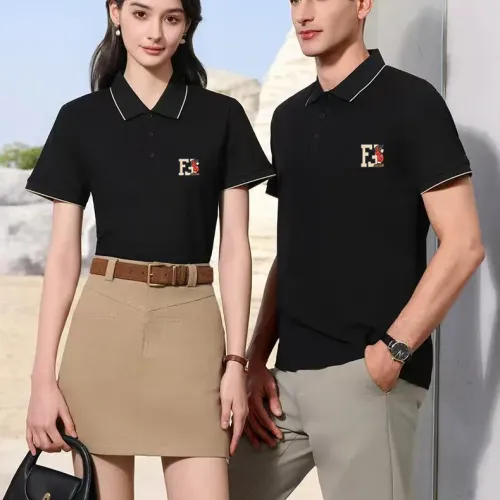 Replica Fendi T-Shirts Short Sleeved For Unisex #1410865 $42.00 USD for Wholesale