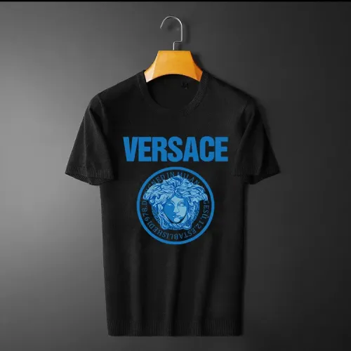 Replica Versace T-Shirts Short Sleeved For Men #1410927 $45.00 USD for Wholesale