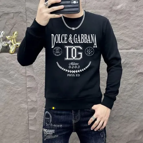 Cheap Dolce &amp; Gabbana D&amp;G Hoodies Long Sleeved For Men #1410971, $$48.00 USD On Dolce &amp; Gabbana D&amp;G Hoodies