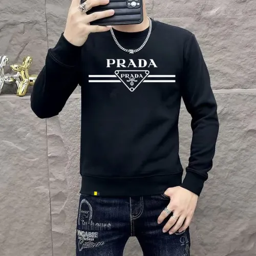 Cheap Prada Hoodies Long Sleeved For Men #1410989, $$48.00 USD On Prada Hoodies
