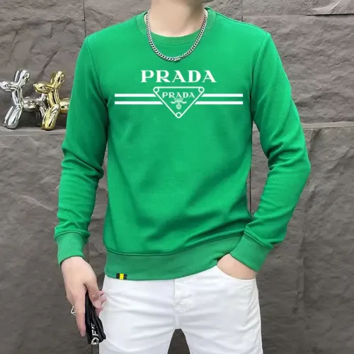 Cheap Prada Hoodies Long Sleeved For Men #1410990, $$48.00 USD On Prada Hoodies