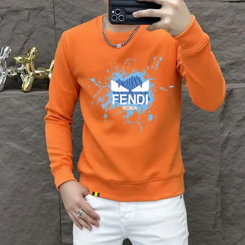 Cheap Fendi Hoodies Long Sleeved For Men #1411014, $$48.00 USD On Fendi Hoodies