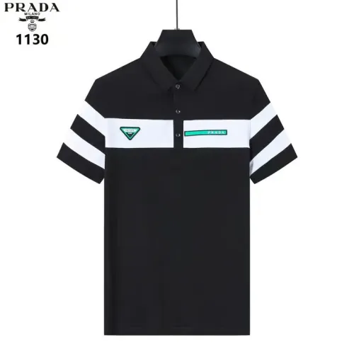 Cheap Prada T-Shirts Short Sleeved For Men #1411031, $$38.00 USD On Prada T-Shirts