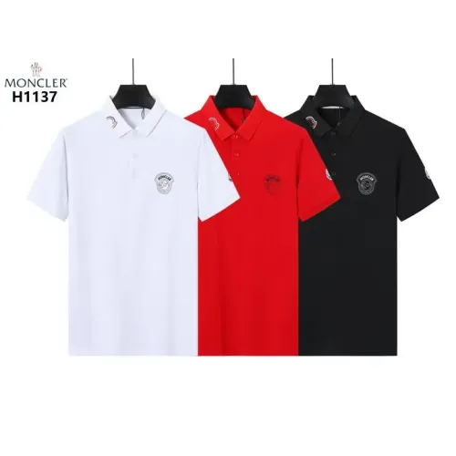 Replica Moncler T-Shirts Short Sleeved For Men #1411032 $38.00 USD for Wholesale