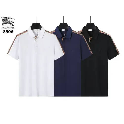 Replica Burberry T-Shirts Short Sleeved For Men #1411139 $38.00 USD for Wholesale