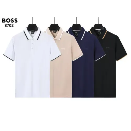 Replica Boss T-Shirts Short Sleeved For Men #1411185 $38.00 USD for Wholesale
