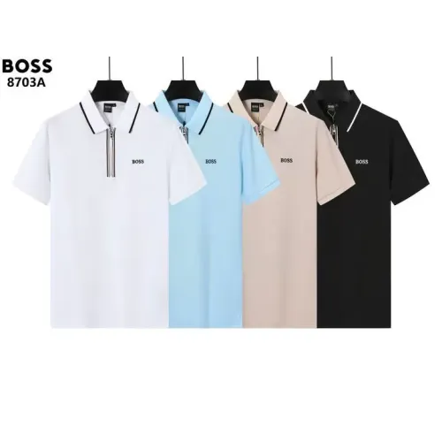 Replica Boss T-Shirts Short Sleeved For Men #1411191 $38.00 USD for Wholesale